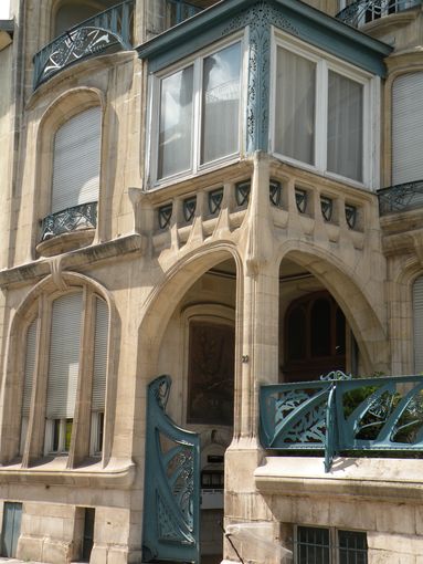  architecture Ecole de Nancy, rue de la Commanderie